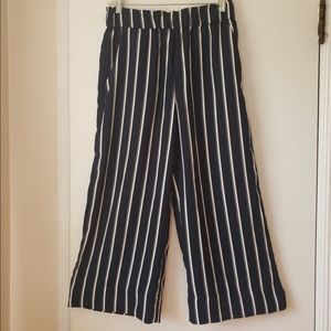 H&M Cropped Wide Leg Pants